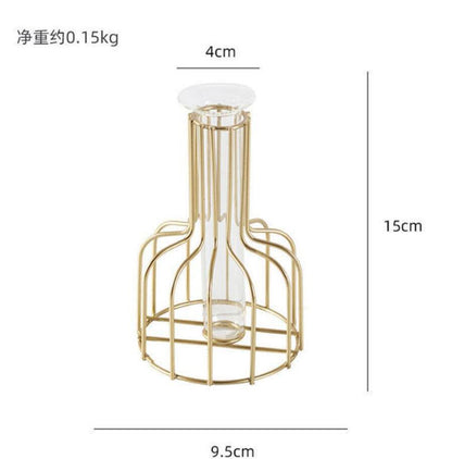 Scandinavian Iron Hydro Vase