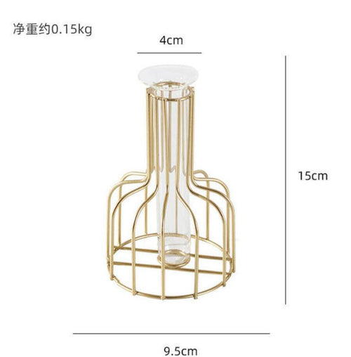 Scandinavian Iron Hydro Vase